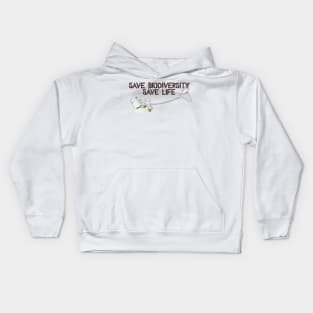 Save biodiversity Kids Hoodie